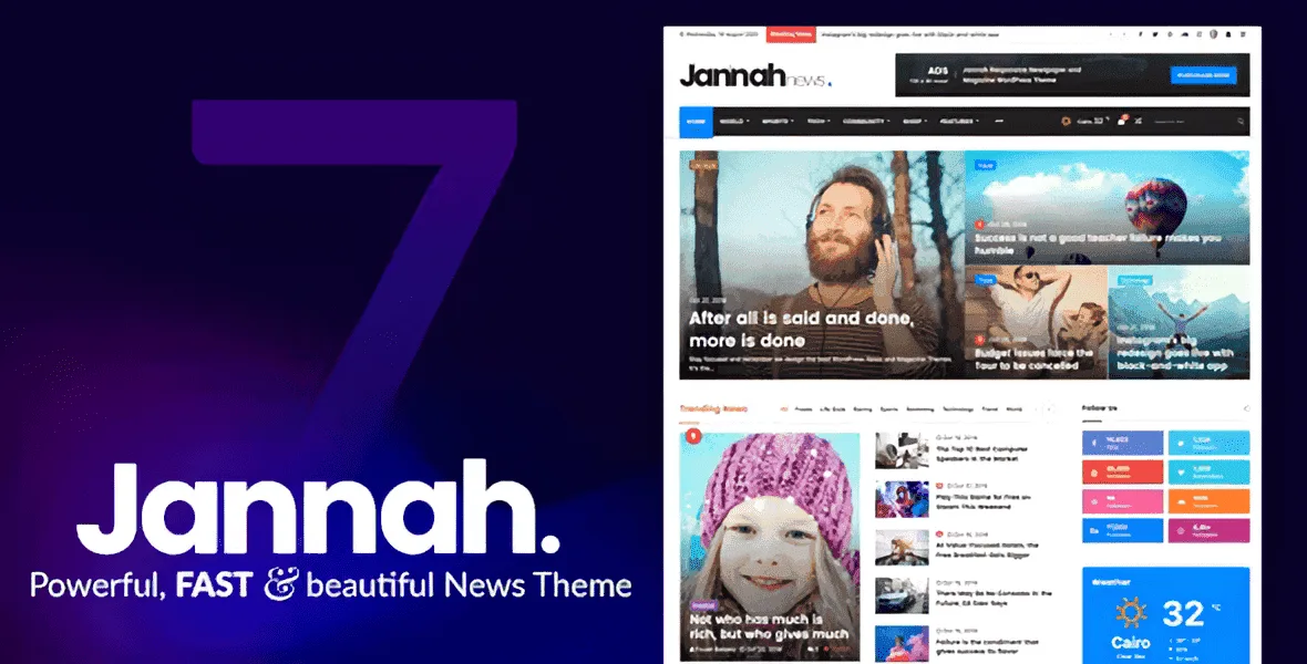 Jannah News – Newspaper Magazine News AMP BuddyPress WordPress