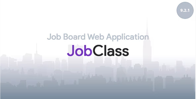 JobClass – Job Board Web Application PHP Script