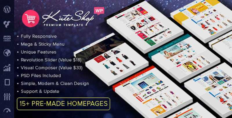 KuteShop – Multipurpose WooCommerce Wordpres Theme