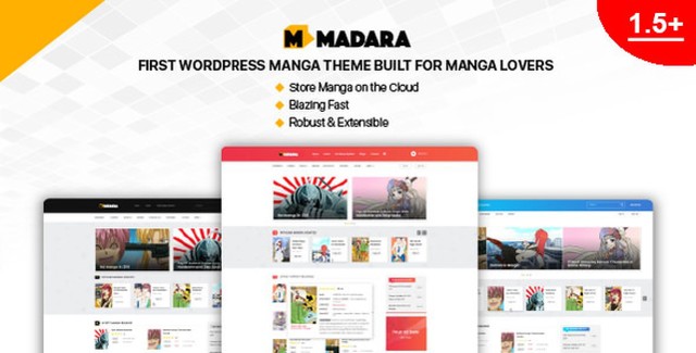 Madara – WordPress Theme for Manga