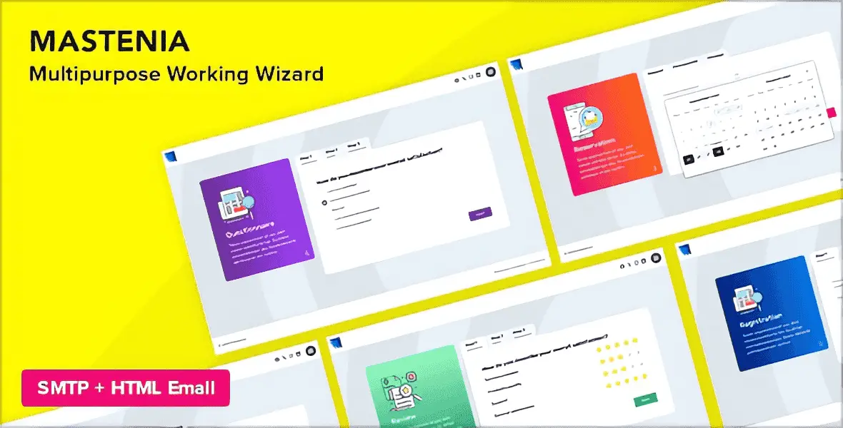 Mastenia –  Sign up and Multipurpose Form Wizard Template HTML