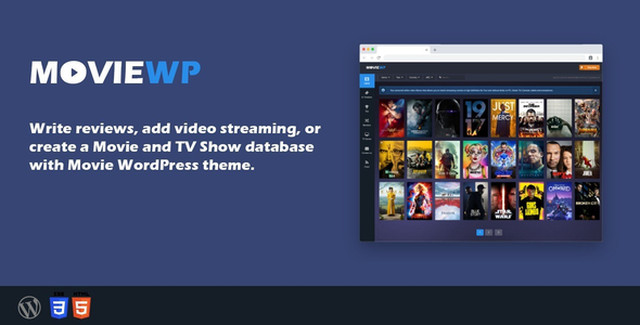MovieWP – Movie WordPress Theme + Plugins Premium