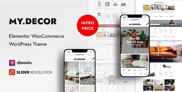 MyDecor – Elementor WooCommerce WordPress Theme WordPress