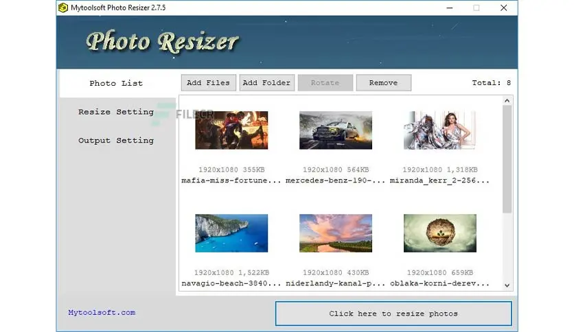 Mytoolsoft Photo Resizer