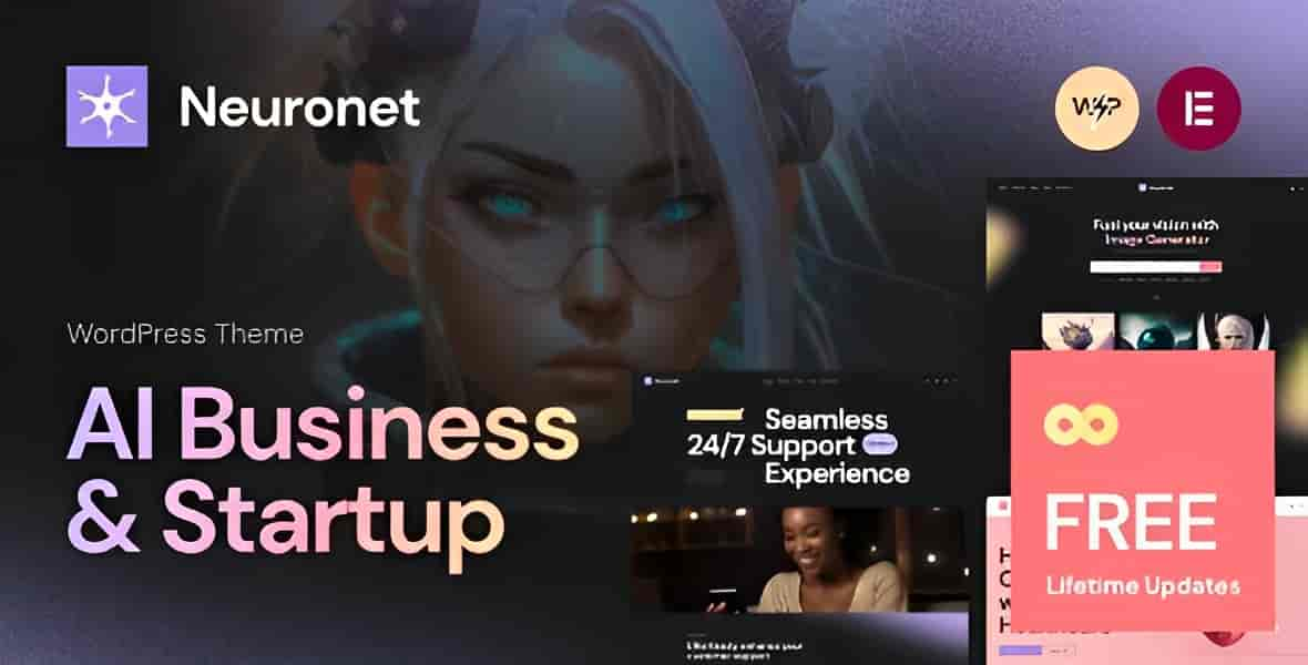 Neuronet – AI Business & Startup WordPress Theme