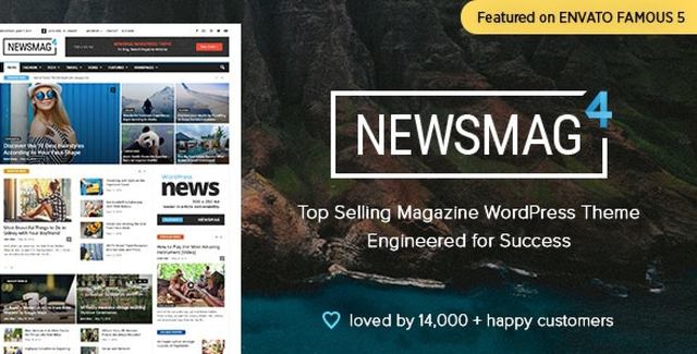 Newsmag – News Magazine Newspaper WordPress Theme