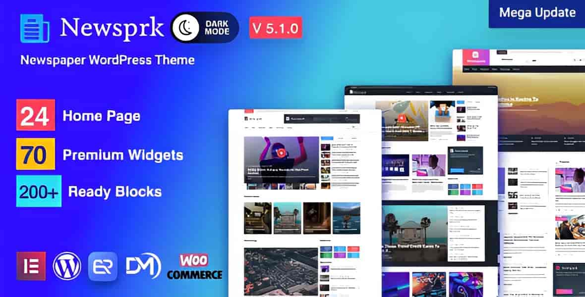 Newsprk – Newspaper WordPress Theme