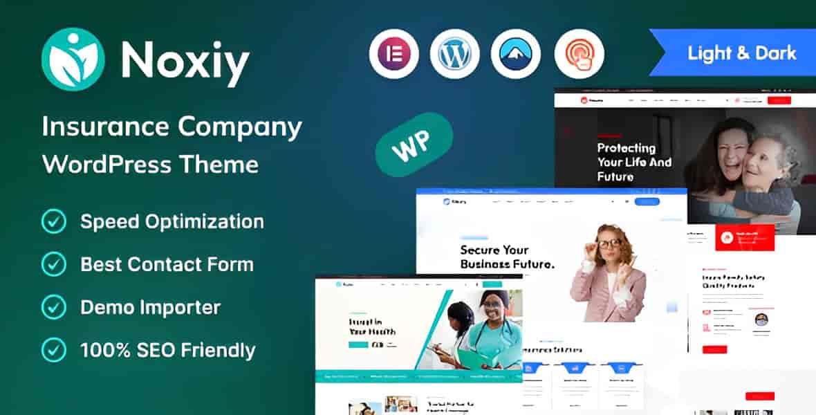 Noxiy – Insurance Company WordPress Theme
