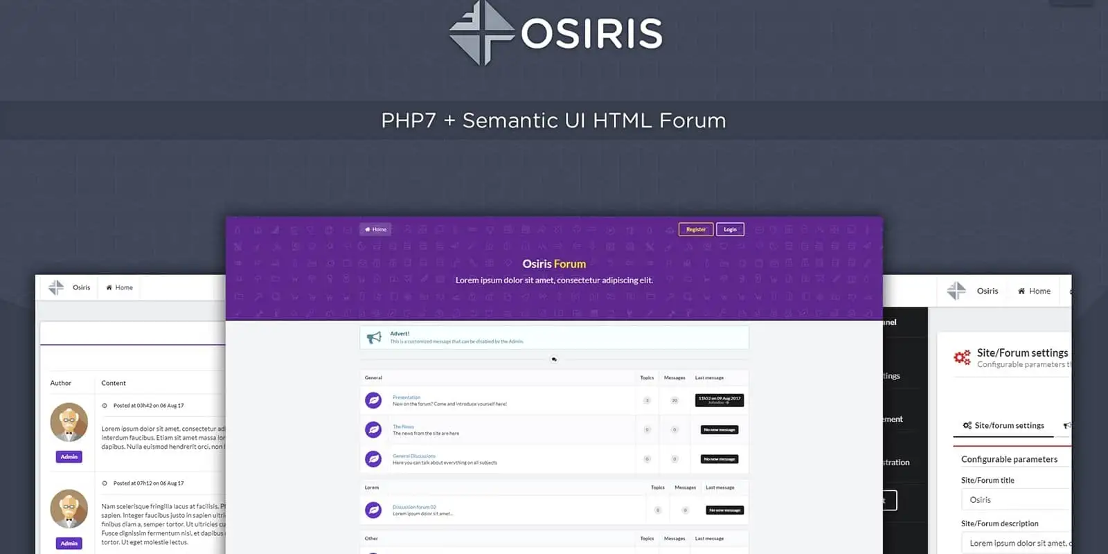 Osiris – Roteiro De Fórum PHP Script