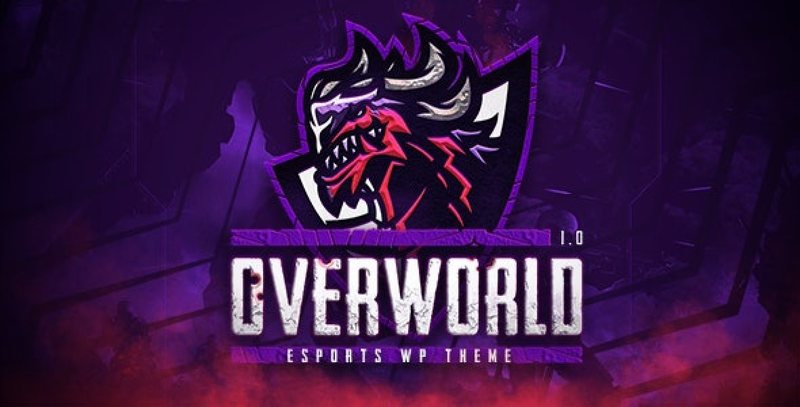 Overworld – eSports and Gaming Theme WordPress