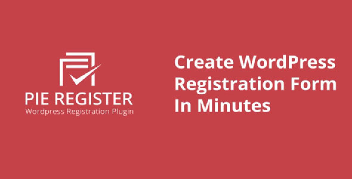 Pie Register Pro – A WordPress Registration Plugin