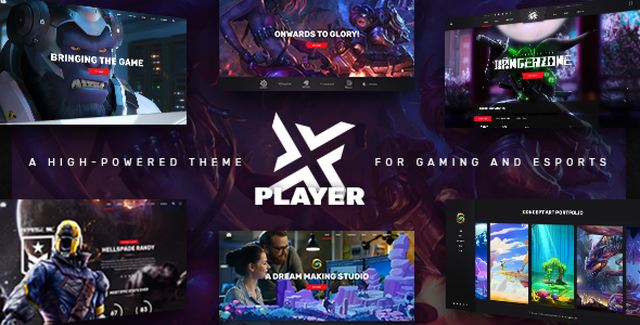 PlayerX – A High-powered Theme for Gaming and eSports Wp