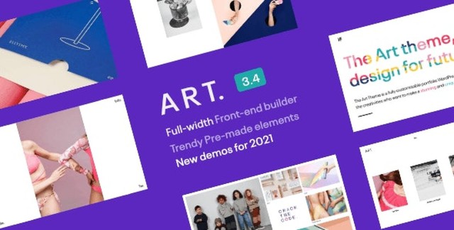 Portfolio ART – WordPress Theme By SeaTheme