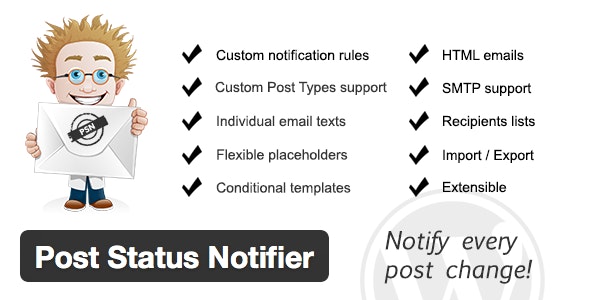 Post Status Notifier WordPress Plugin