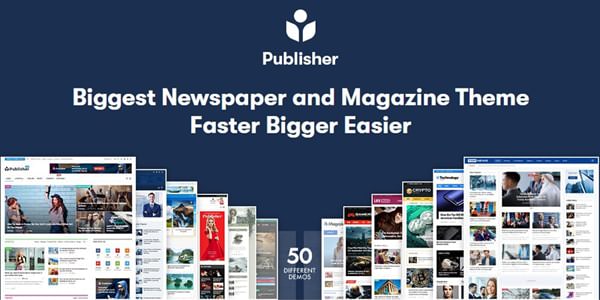 Publisher – Newspaper Magazine AMP WordPress