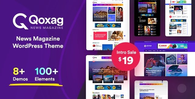 Qoxag – WordPress News Magazine Theme