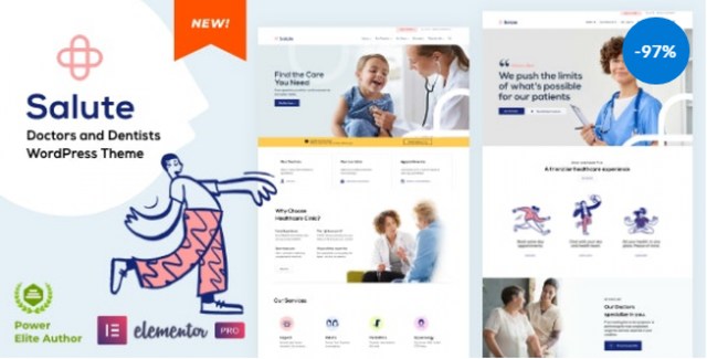 Salute – Medical Theme For WordPress