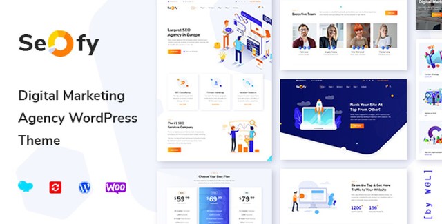 Seofy – Digital Marketing Agency WordPress Theme