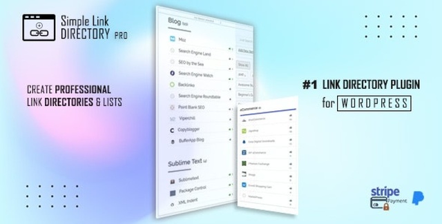 Simple Link Directory Pro WordPress Plugin