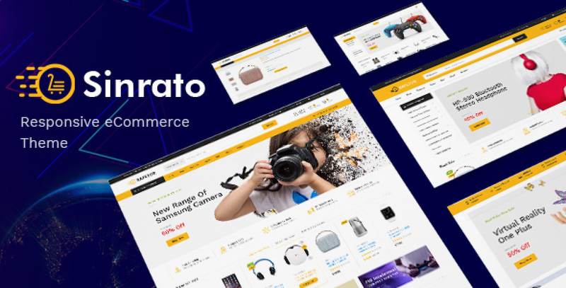 Sinrato – Electronics Theme for WooCommerce WordPress