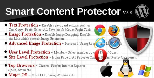 Smart Content Protector – Pro WP Copy Protection Wp