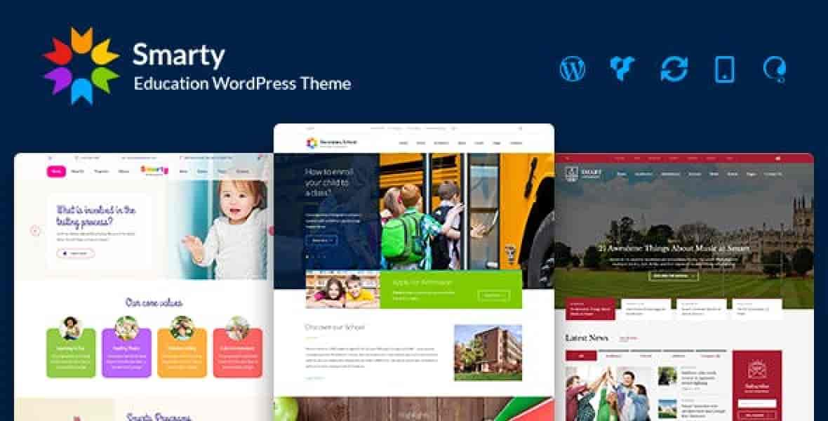 Smarty – Education WordPress Theme for Kindergarten