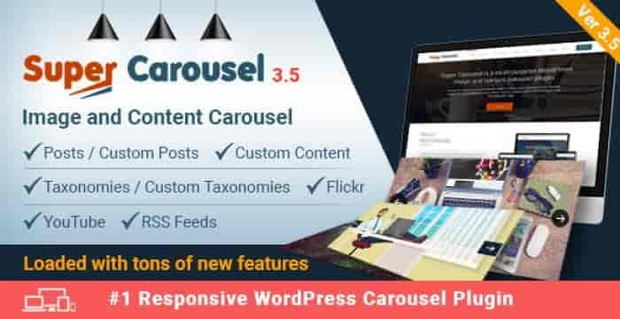 Super Carousel – Responsive WordPress Plugin