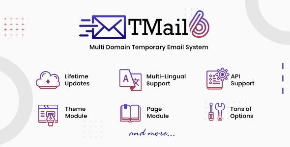 TMail – Multi Domain Temporary Email System PHP Script