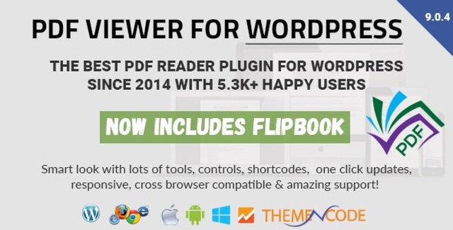 PDF viewer for WordPress Plugin