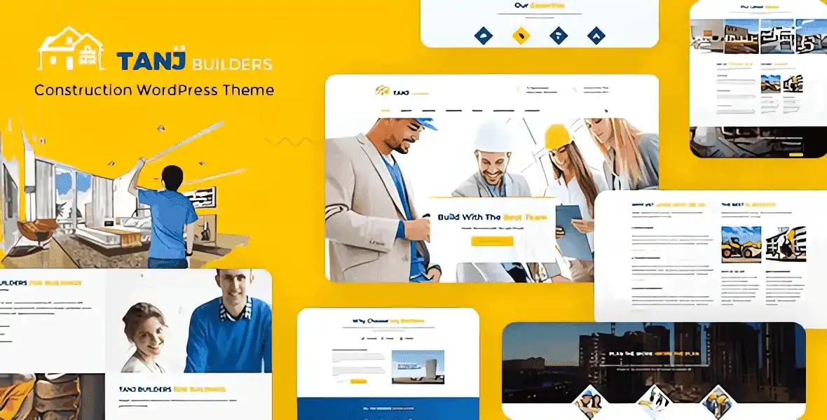 Tanj Construction – Architecture, Construction Theme WordPress