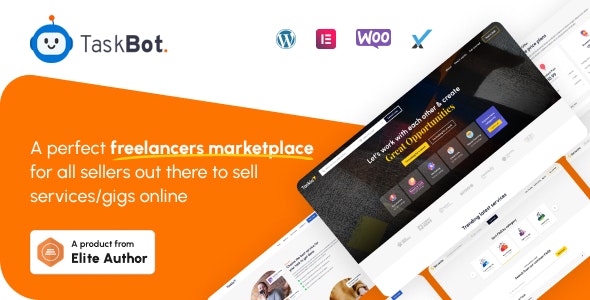 Taskbot – A Freelancer Marketplace WordPress Plugin