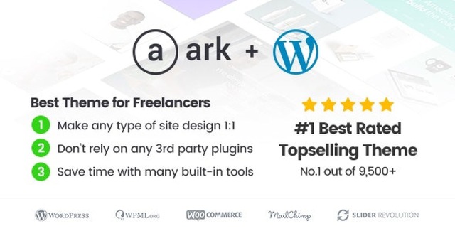 The Ark | WordPress Theme made for Freelancers