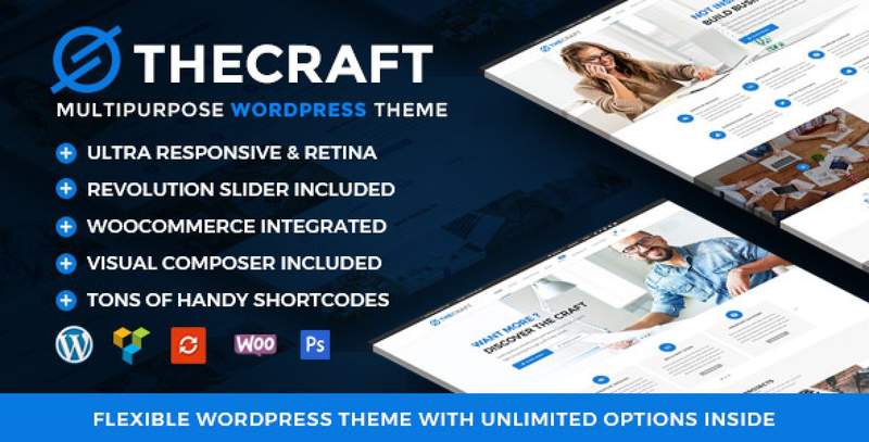 TheCraft – Responsive Multipurpose WordPress Theme