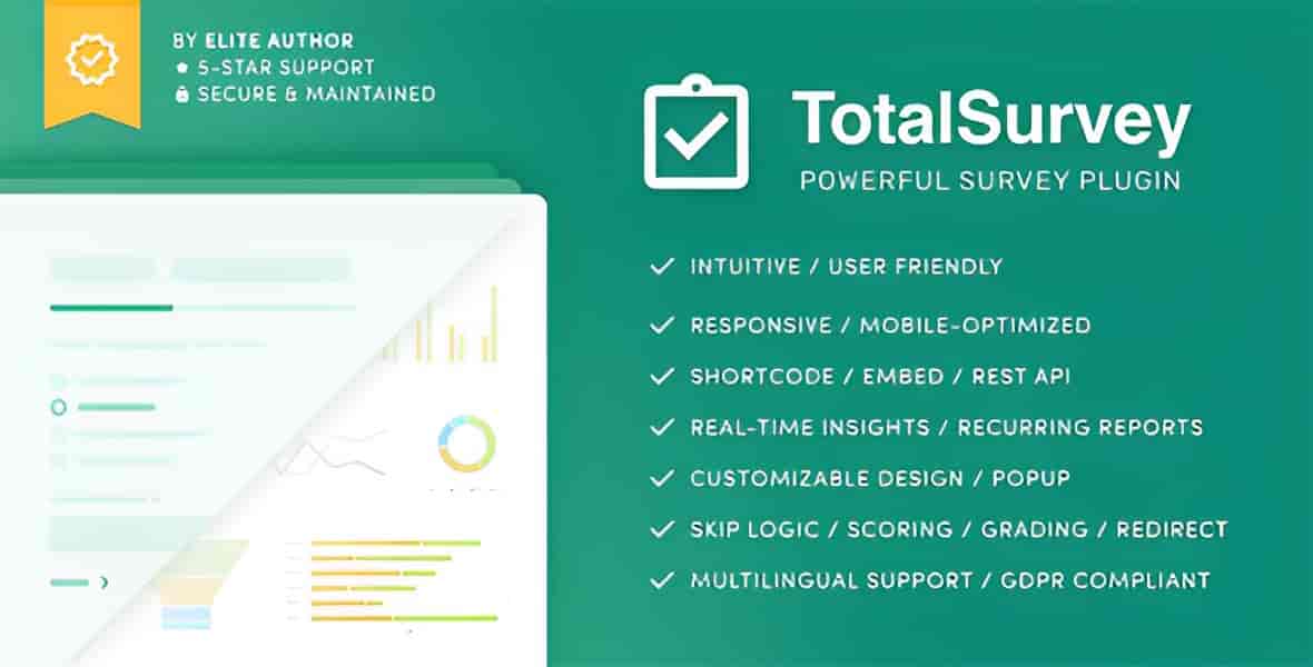 Total Survey – Responsive WordPress Survey Plugin