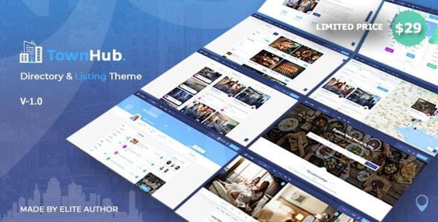 TownHub – Directory & Listing WordPress Theme