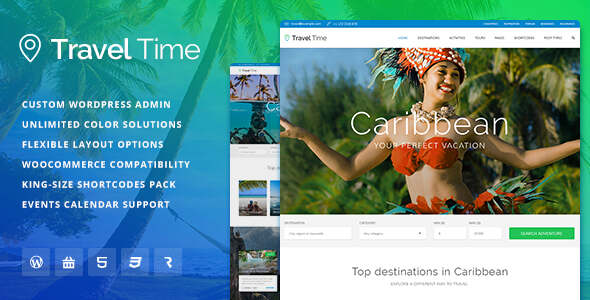 Travel Time – Tour, Hotel and Vacation Travel Theme