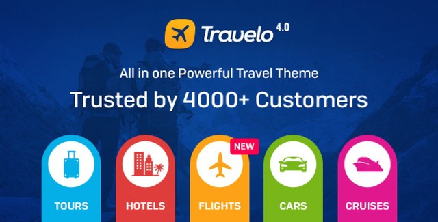 Travelo – Travel/Tour Booking Responsive WordPress Theme