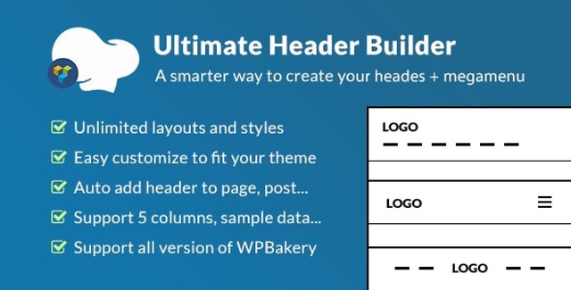 Ultimate Header Builder – Addon WPBakery WordPress