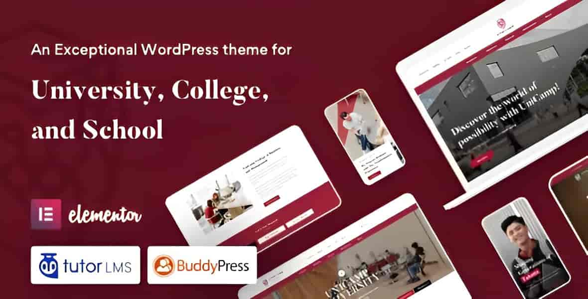 Unicamp – University and College WordPress Theme