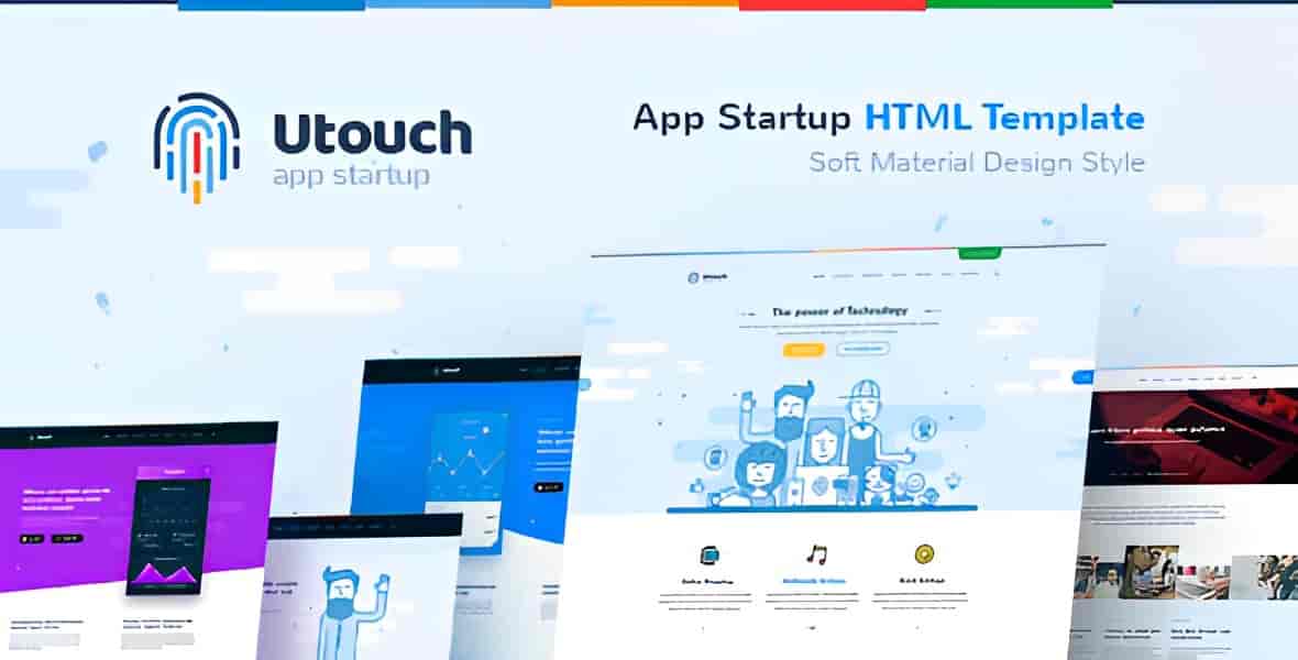 Utouch – Multi-Purpose Business and Digital Technology HTML Template