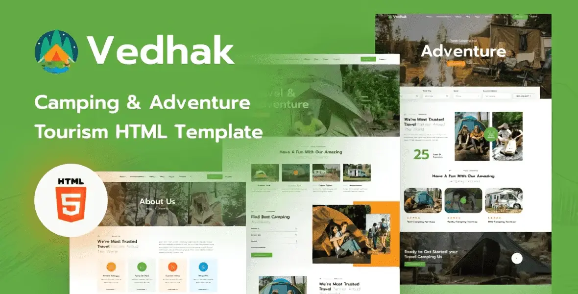 Vedhak – Adventure Tours and Travel HTML Template