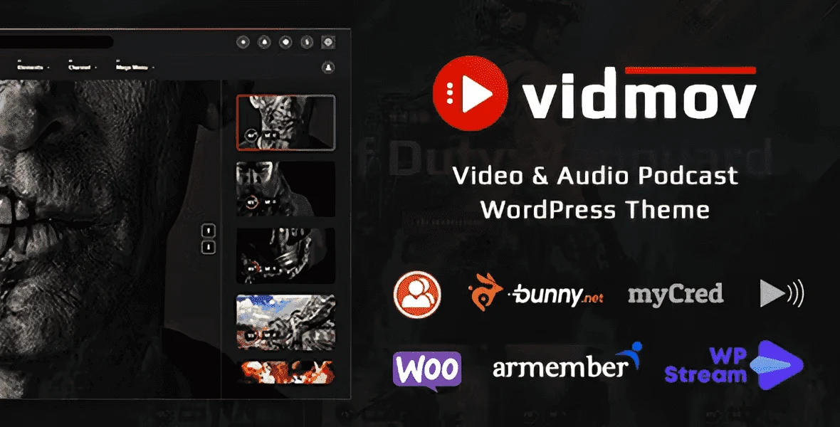 VidMov – Video WordPress Theme