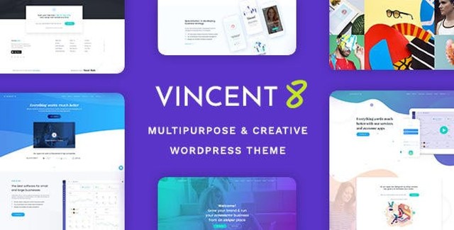 Vincent Eight – Responsive Multipurpose WordPress