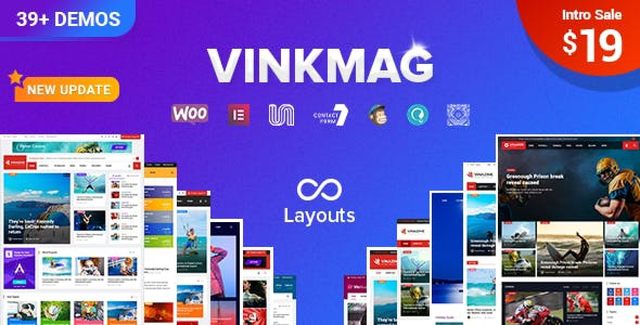 Vinkmag – Multi-concept News Magazine WordPress Theme