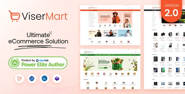 ViserMart – Ecommerce Shopping Platform PHP Script