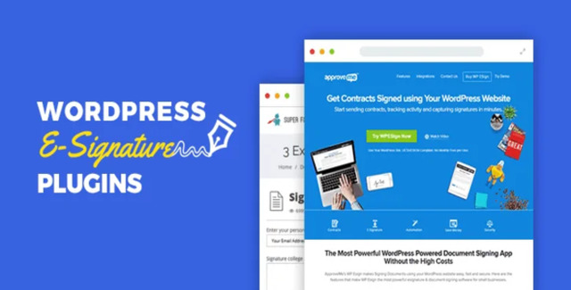WP E-Signature + Addons Premium WordPress