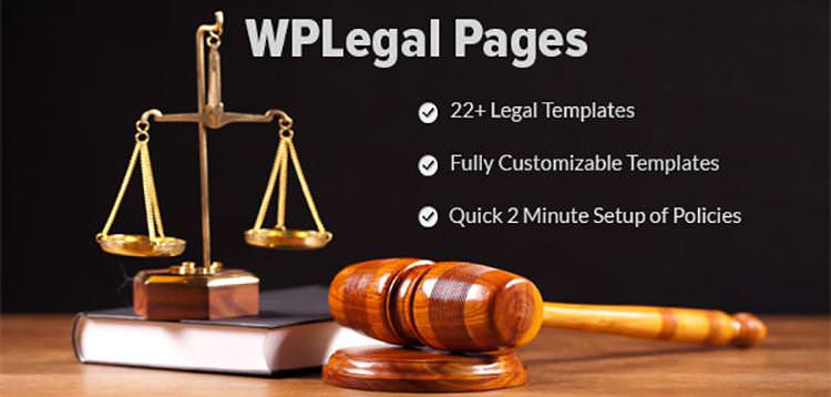 WP Legal Pages Pro – WordPress Plugin