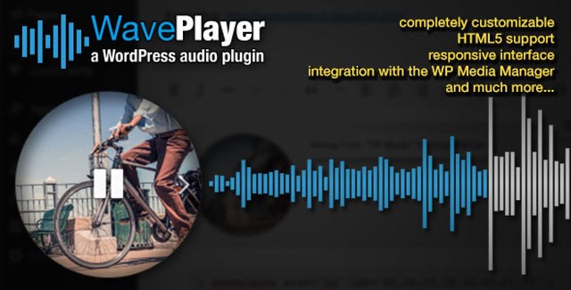 WavePlayer – Audio Player with Waveform and Playlist Wp