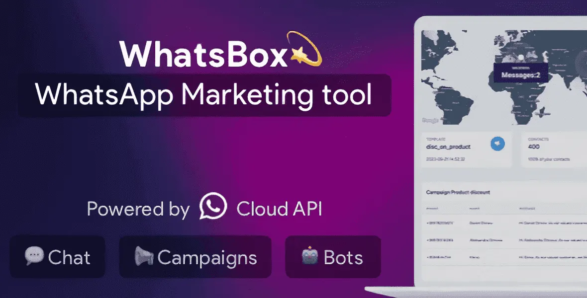 WhatsBox – The WhatsApp Marketing – Bulk Sender, Chat, Bots, SaaS PHP