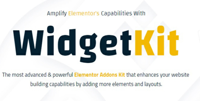 WidgetKit Pro – Huge Collection of Pro Quality Element For Elementor Wp